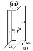 S13 PTFEキャップ付標準セル | 標準セル | ジーエルサイエンス