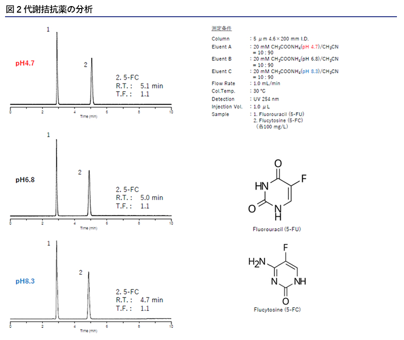 図2　代謝拮抗薬の分析