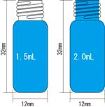 例:12×32 mm スクリューバイアル