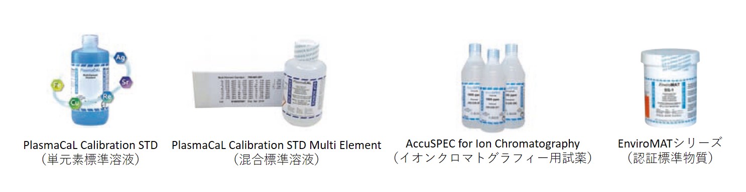 単元素標準溶液・混合標準溶液・イオンクロマトグラフィー用試薬の画像